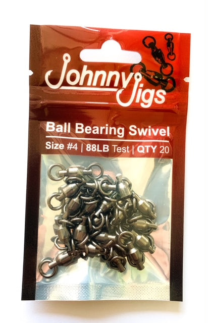 JohnnyJigs, 20-Pack Ball Bearing Swivel