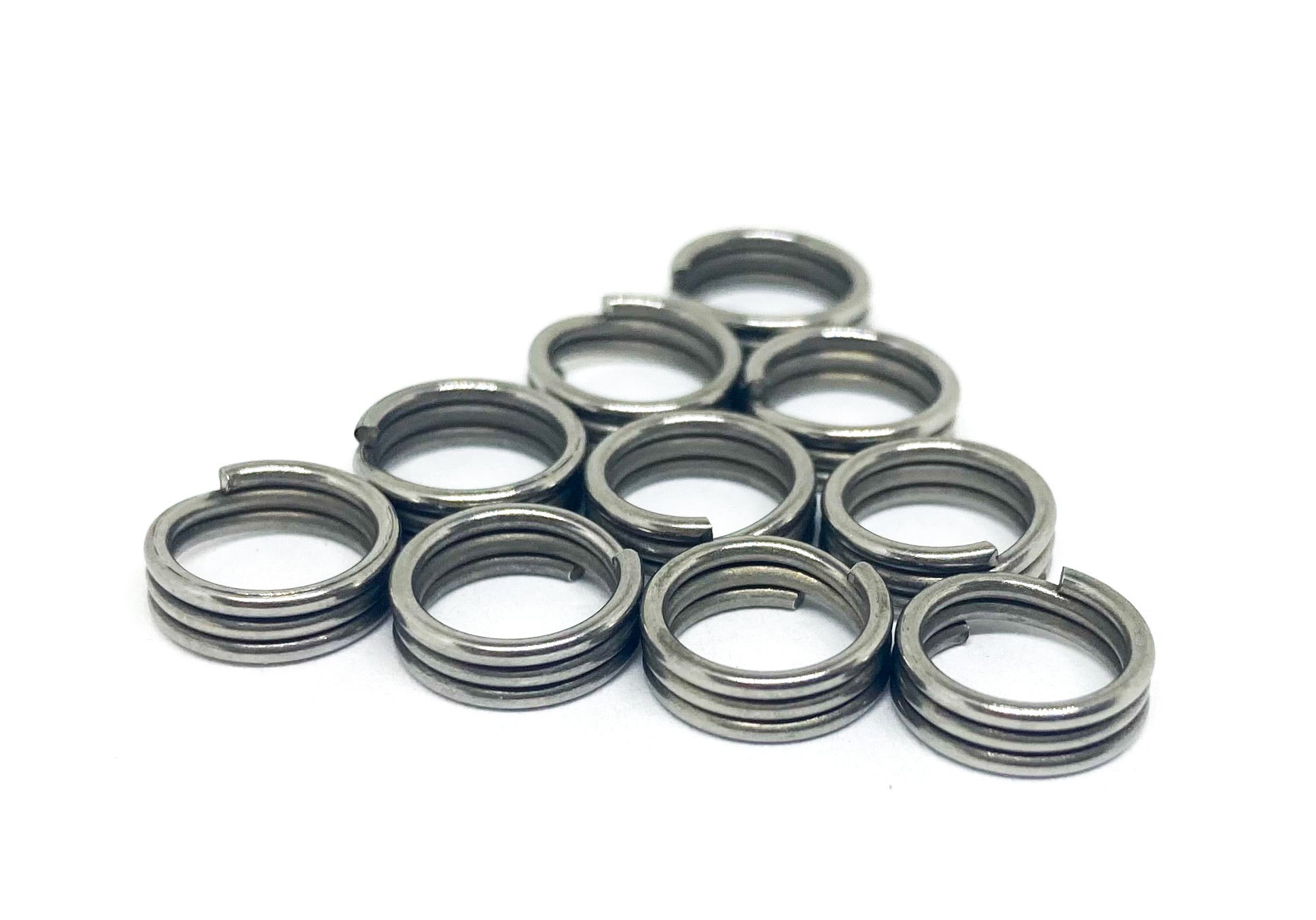 JohnnyJigs, 20-Pack Triple Wrap Super Split Rings