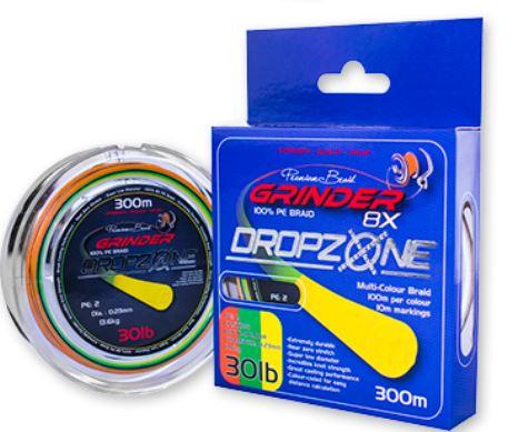 Ifish, 300M - Grinder DropZone 8X Multi Colour Braid