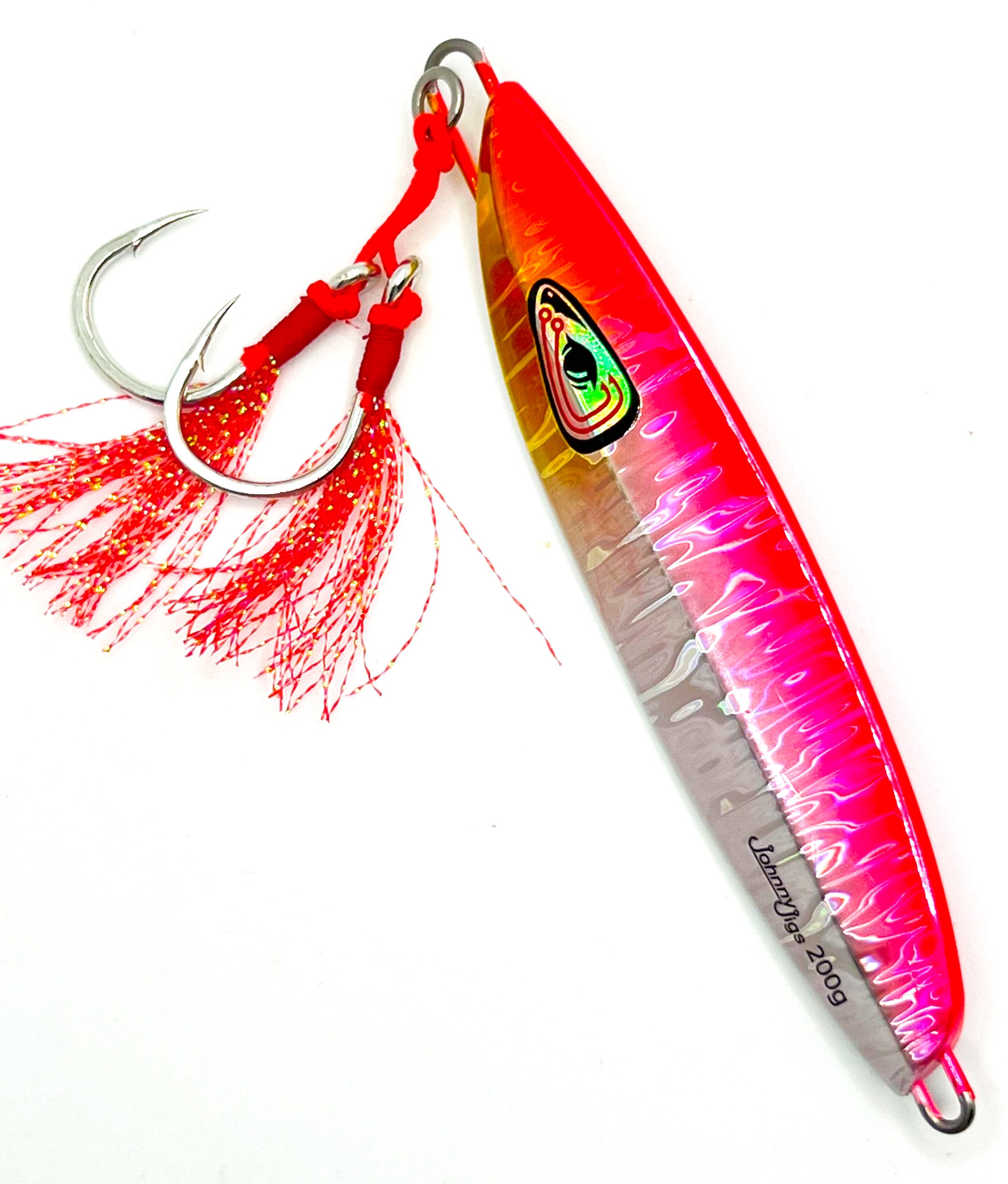 JohnnyJigs, 4-Side Guava Slow Pitch Jig