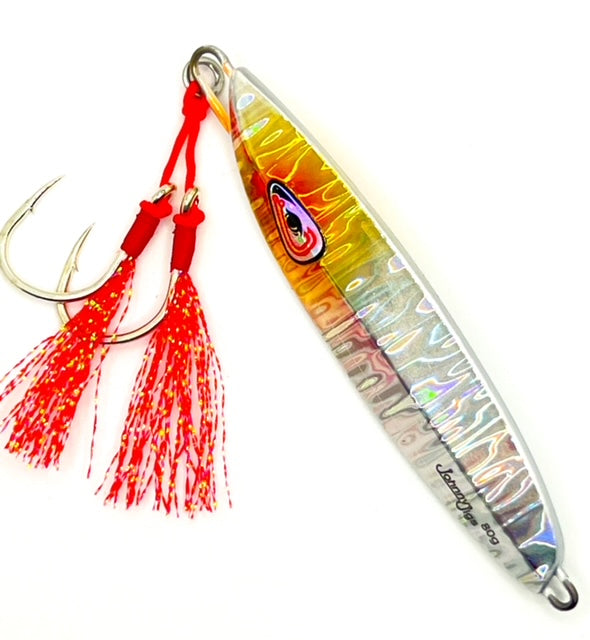 JohnnyJigs, 4-Side Silver Slow Pitch Jig