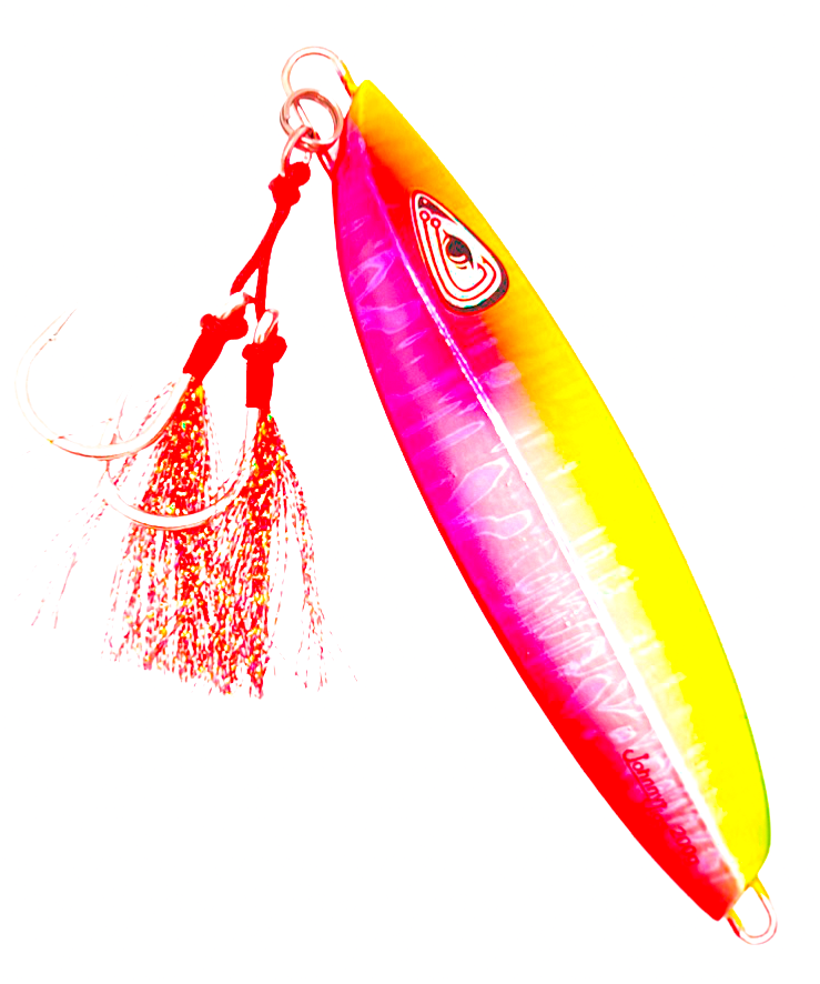 JohnnyJigs, 4-Side Watermelon Slow Pitch Jig