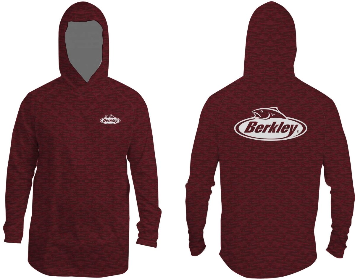 Iron river, Berkley Performance Shirt (Vintage Maroon)