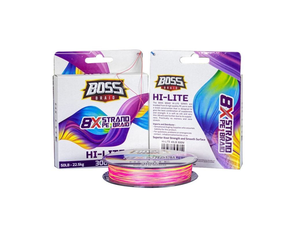 Sensation, Boss Braid Hi-Lite 8X 300m