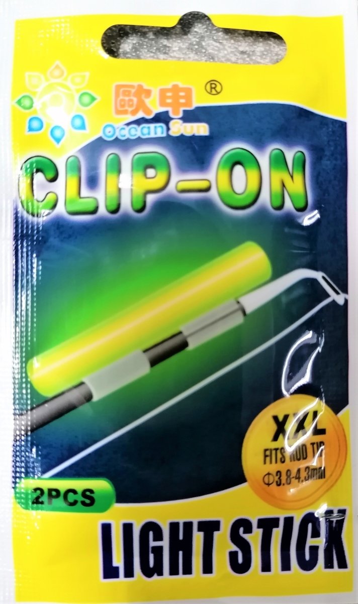 Kingfisher, Clip-On Glow Sticks