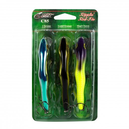 COTTON CORDELL, Cotton Cordell Ripplin' Red Fin - 3 Pack