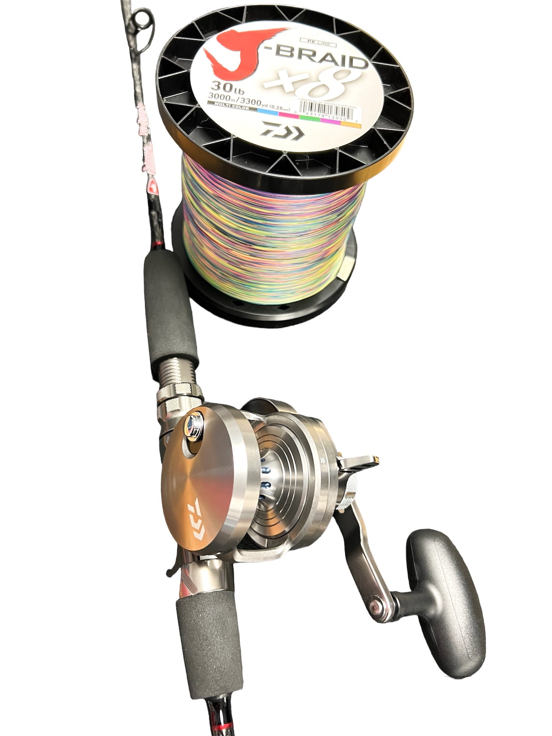 JohnnyJigs Special, Daiwa Saltiga 15H + Pro Jigger Combo With Free Spooling