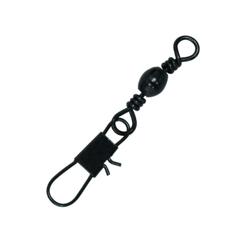 EAGLE CLAW, Eagle Claw Deluxe Barrel Swivel with Interlock Snap