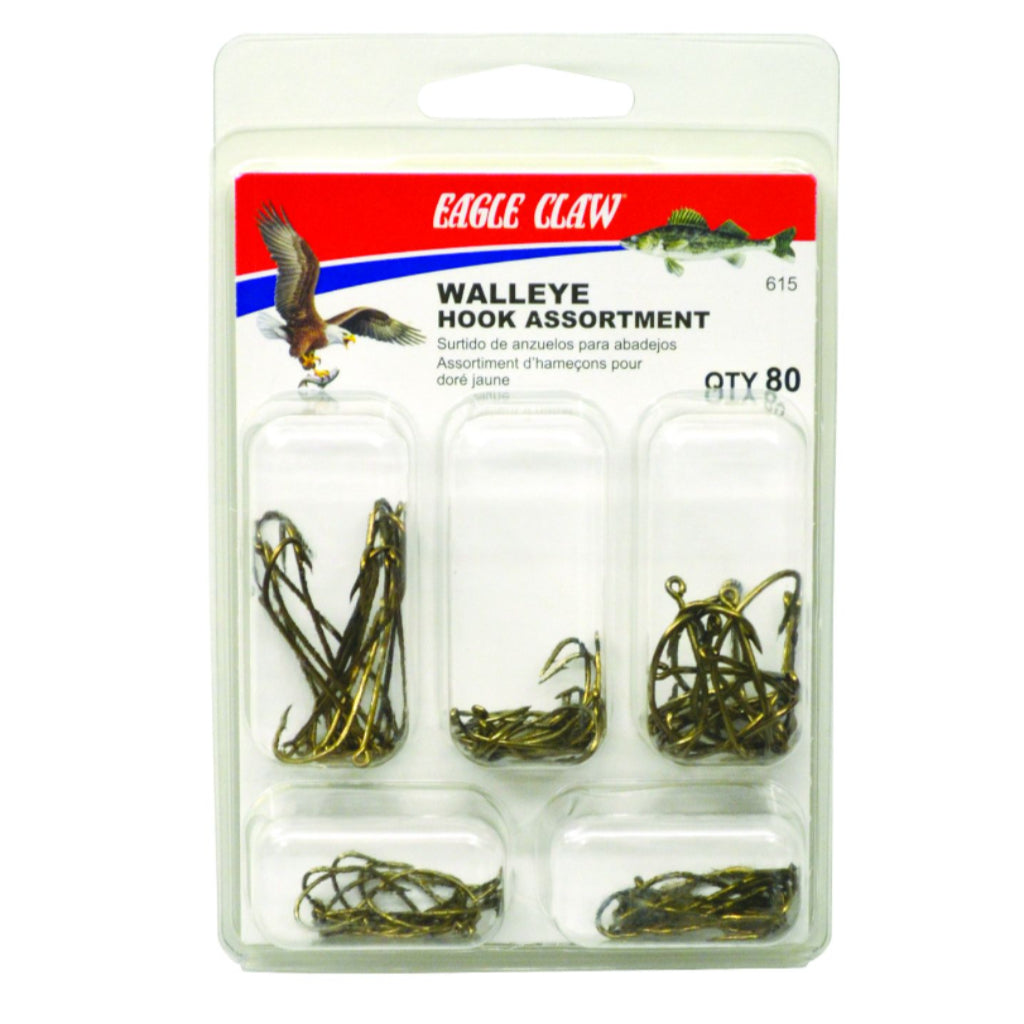 EAGLE CLAW, Eagle Claw Walleye Hook Assortment Pack