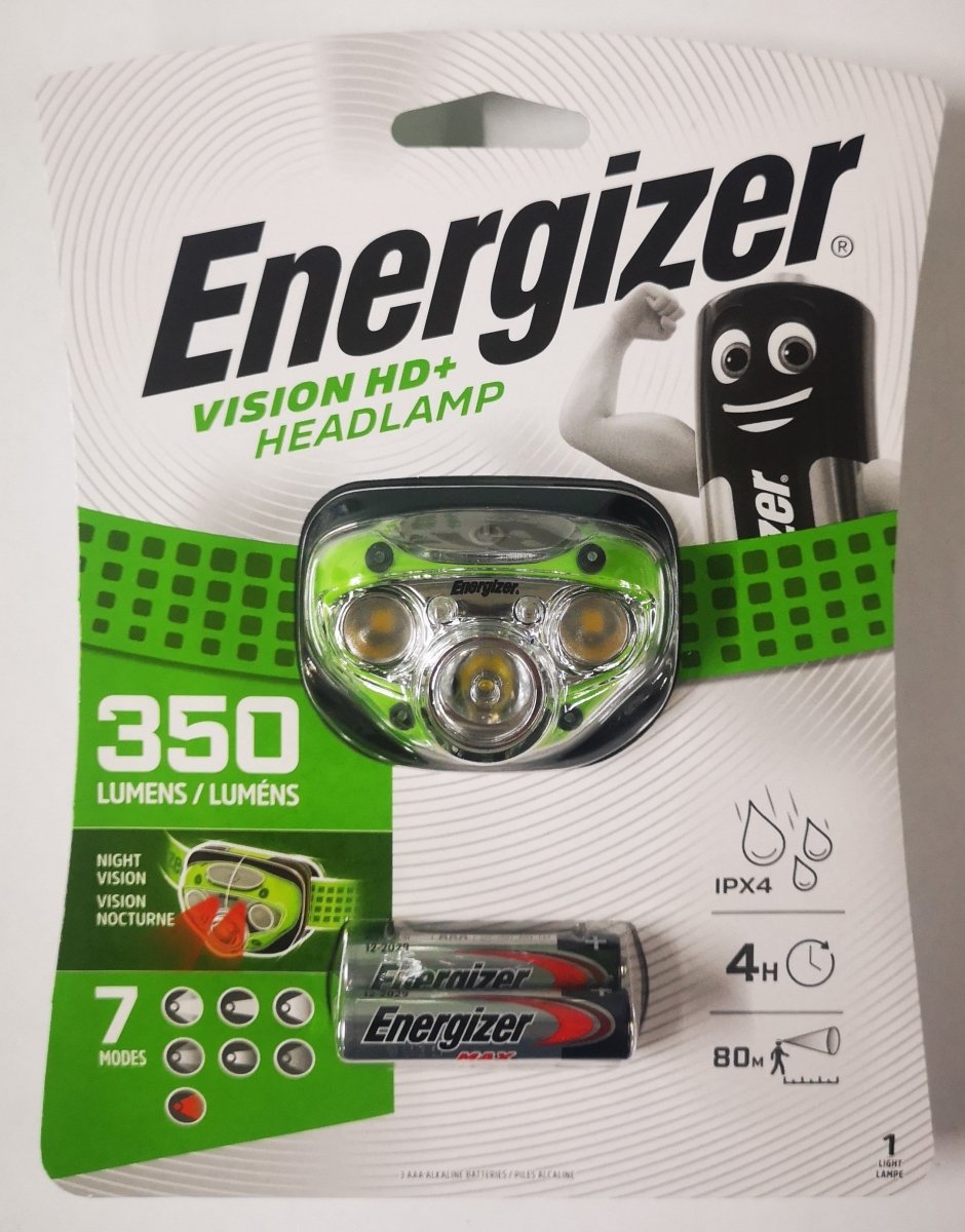 Ringroad Distribution, Energizer Vision HD+ 350 Lumen Headlamp