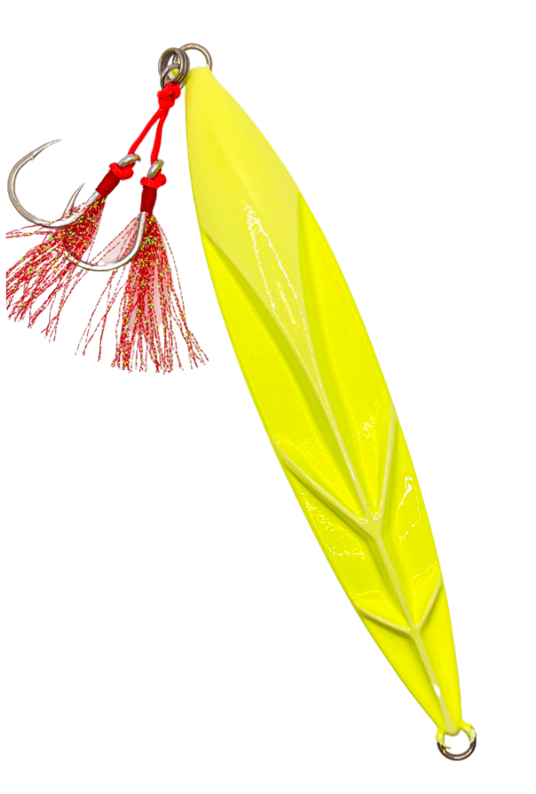 JohnnyJigs, Falling Leaf All Glow Slow Pitch Jig