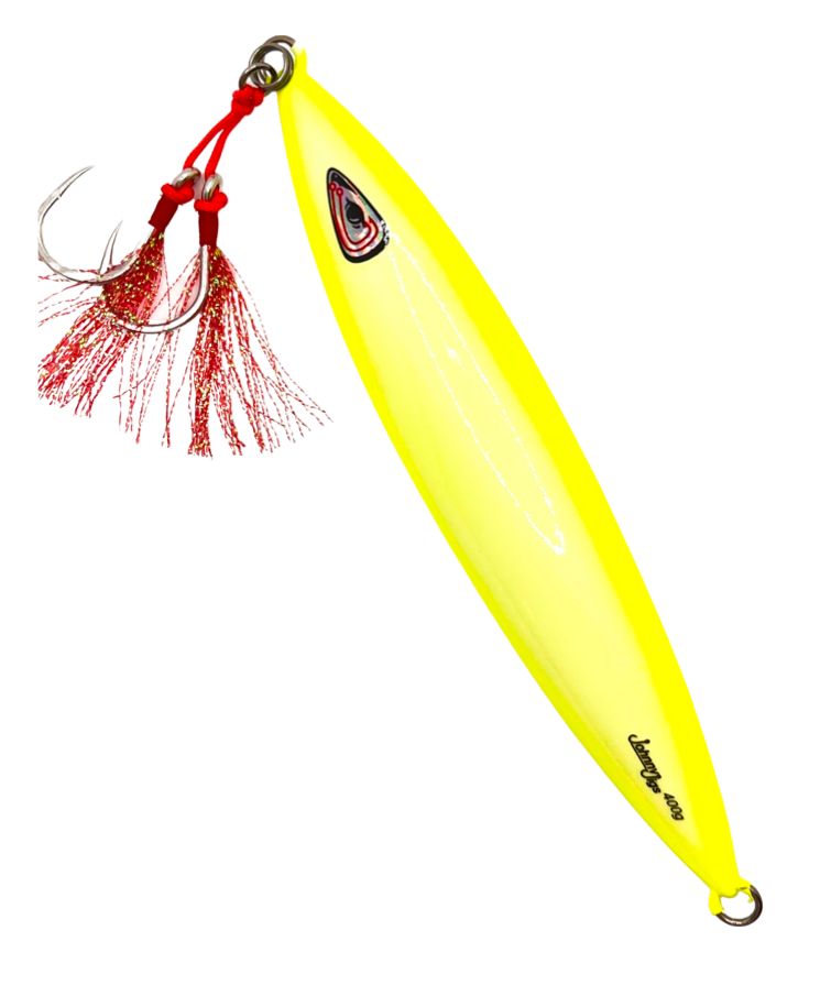 JohnnyJigs, Falling Leaf All Glow Slow Pitch Jig