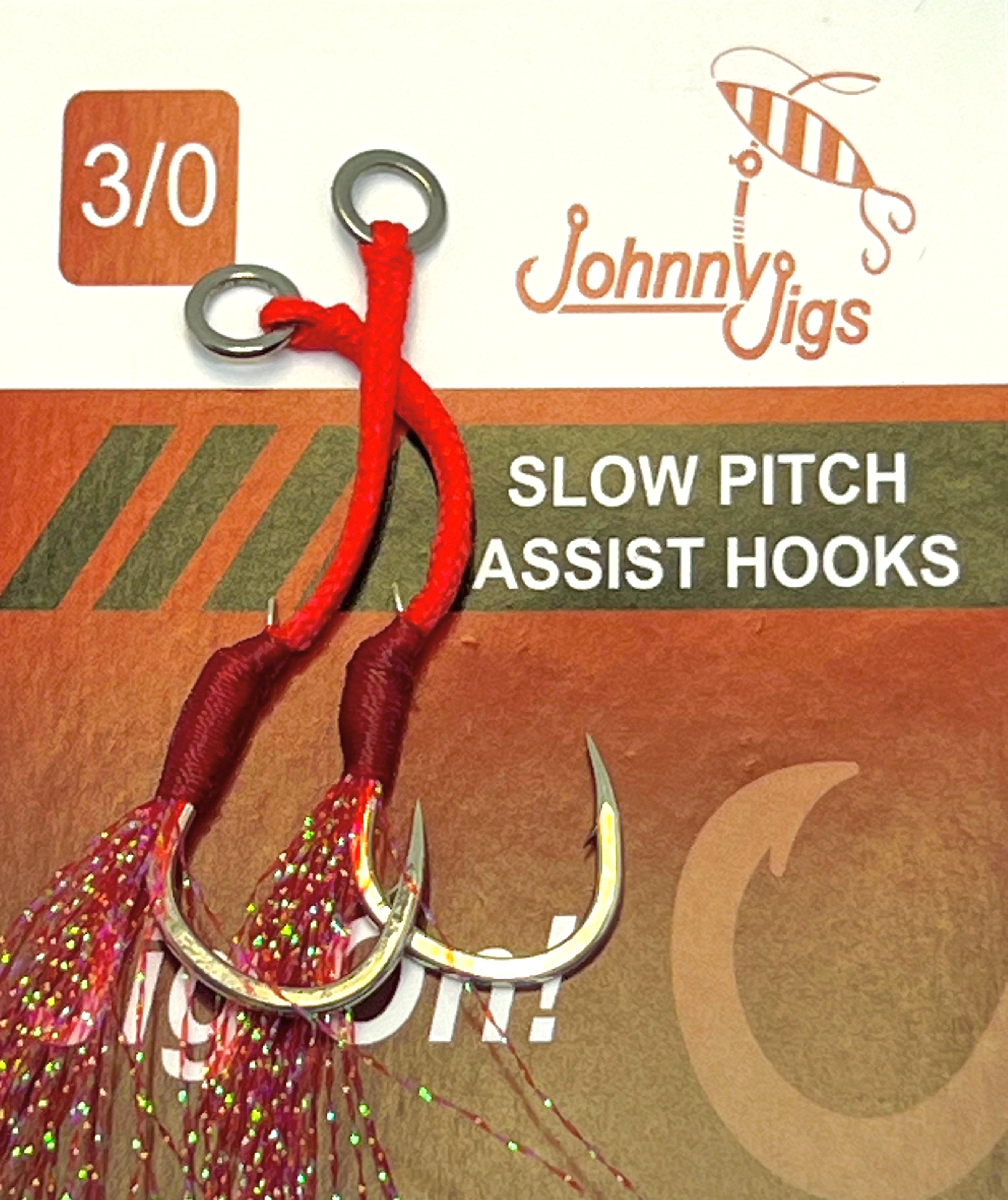 JohnnyJigs, Feathered Single Assist Hooks