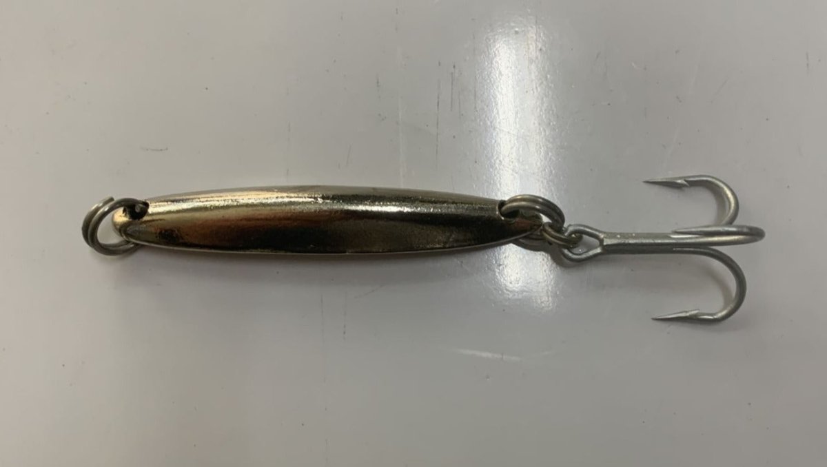 Fishing Buddy, Fishing Buddy 110g V Belly Chrome Spoon