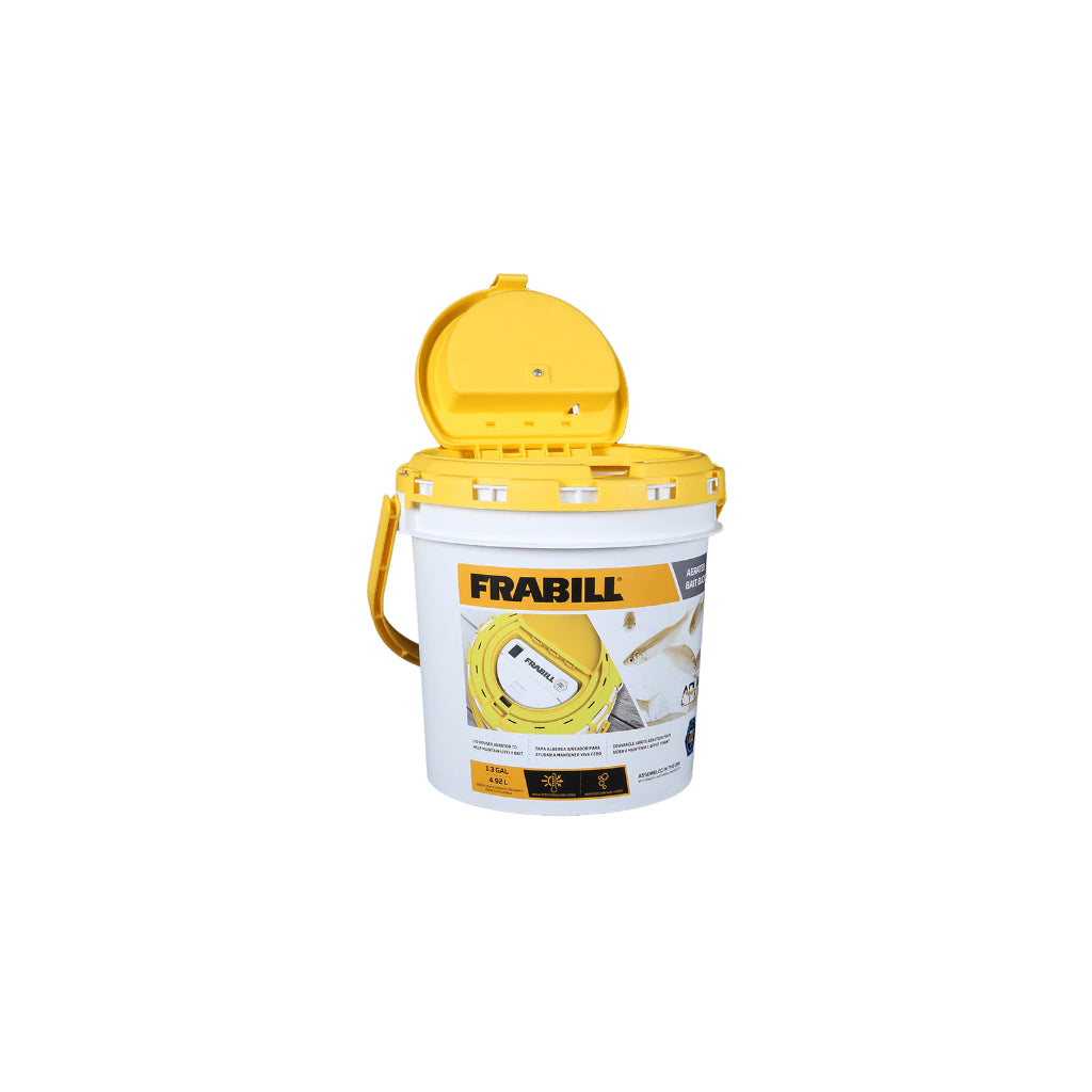 FRABILL, Frabill Insulated Bait Bucket w/built-in Aerator