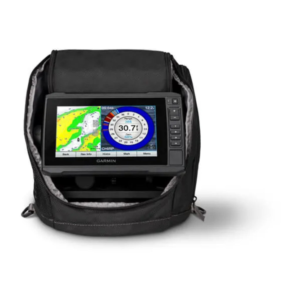 GARMIN, Garmin Echomap UHD 73cv Ice Fishing Bundle