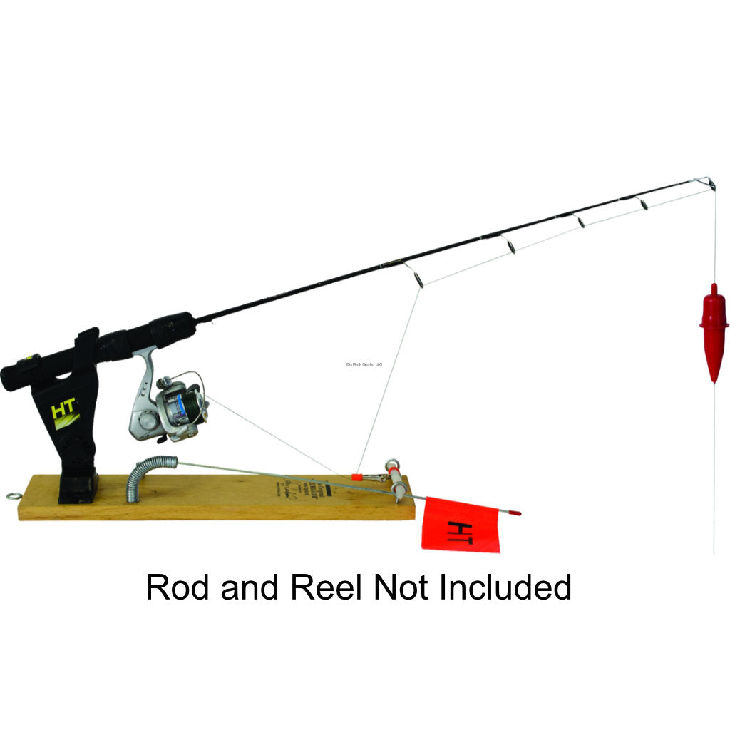 HT ENTERPRISES, HT "Original" Ice Rigger - Rod Holder with Flag Bite Signal