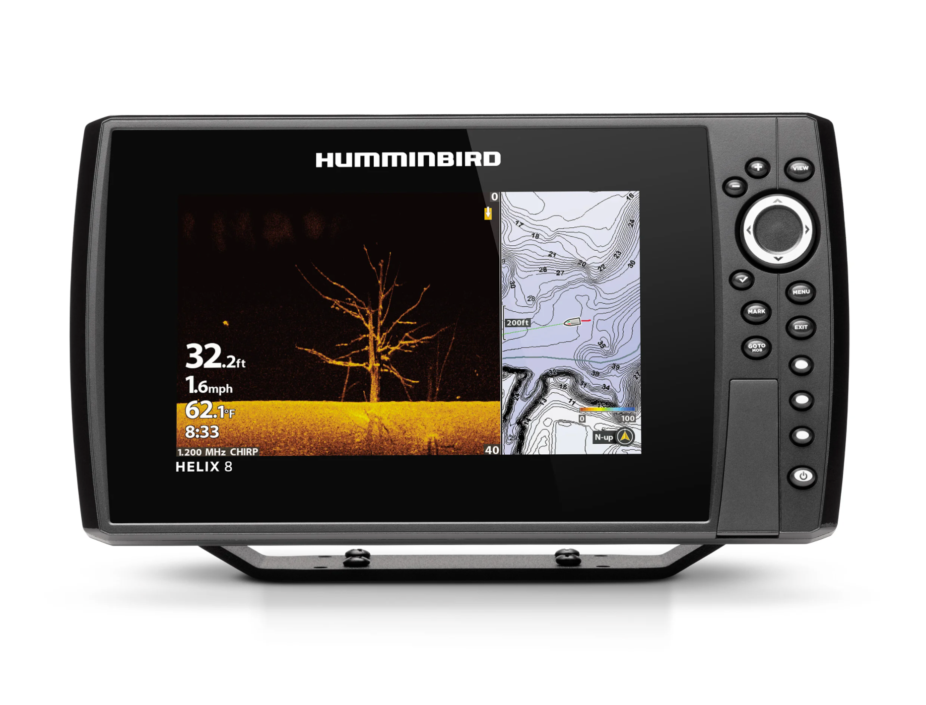 HUMMINBIRD, Humminbird Helix 8 CHIRP Mega DI GPS G4N CHO (Control Head Only)