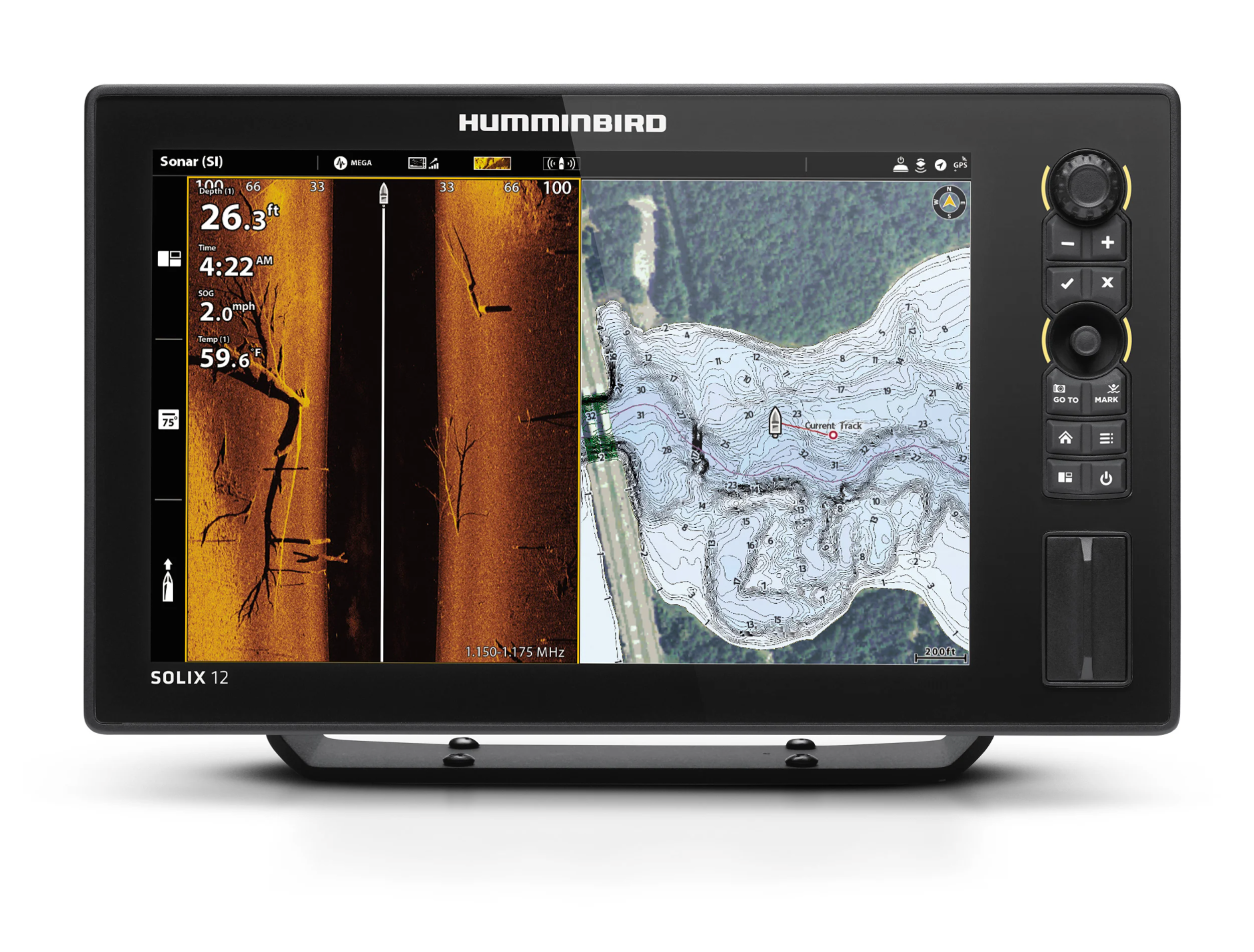 HUMMINBIRD, Humminbird Solix 12 CHIRP Mega SI+ G3