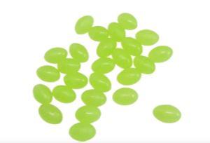 Sensation, Linx Hard Glow Beads Oval (Green Glow)