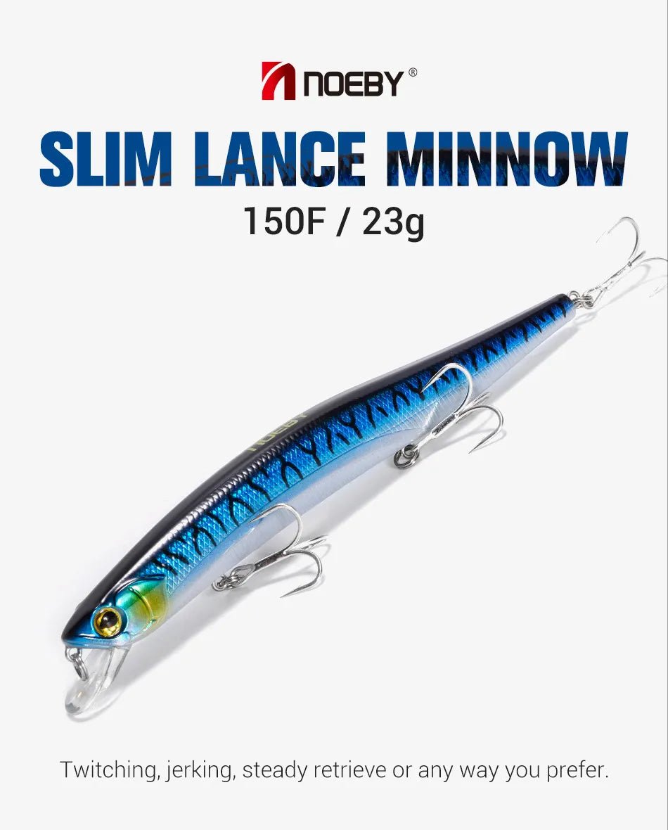 Noeby, Machnata Slim Lance Minnow 150mm (Floating)