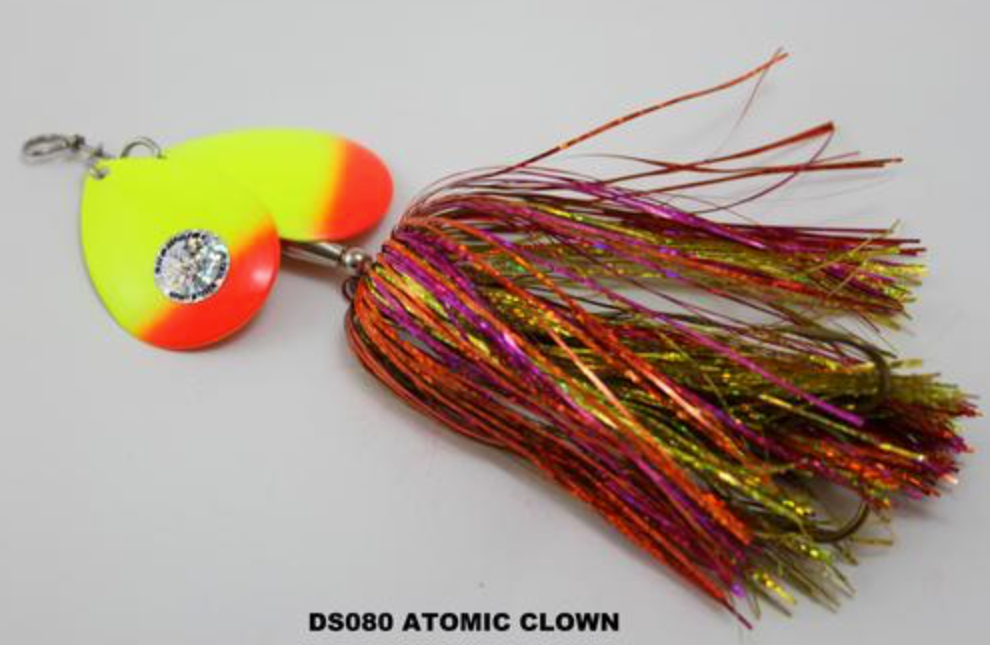 MUSKY MAYHEM TACKLE, Musky Mayhem Tackle Double Showgirl