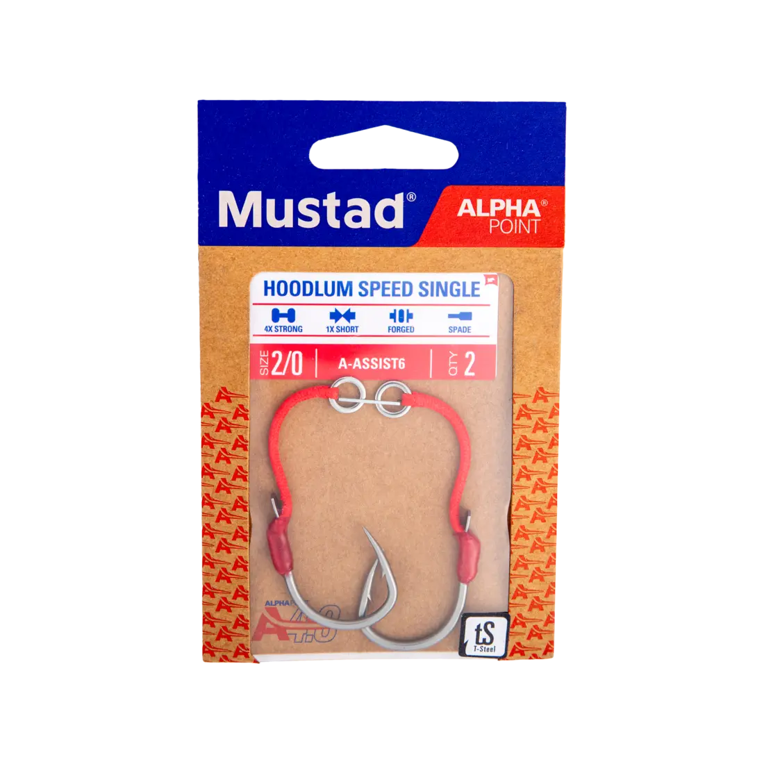 mustad, Mustad HOODLUM® Single Assist Hooks