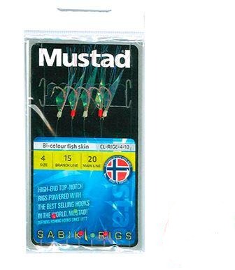 Kingfisher, Mustad Sabiki Jigs Bi-Colour Fish Skin