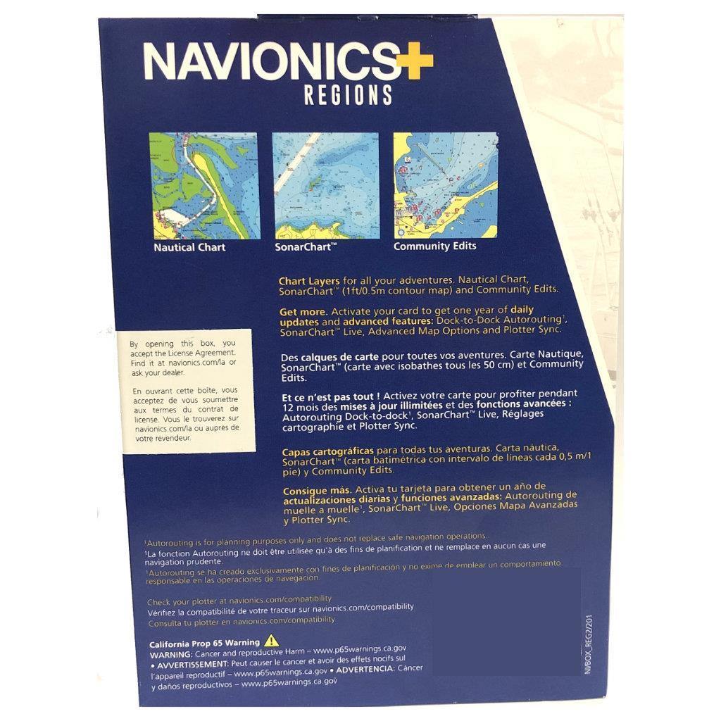 NAVIONICS, Navionics+ Regions - Canada & Alaska