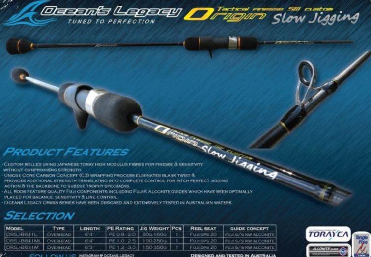 Ocean's Legacy, Ocean’s Legacy Origin Series Rod