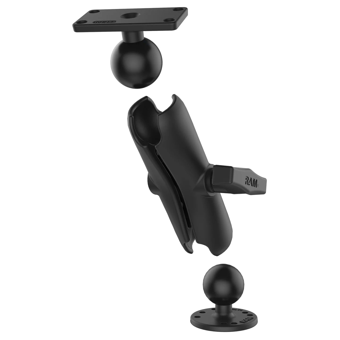 RAM, RAM Drill-Down Double Ball Mount for Humminbird Helix 5