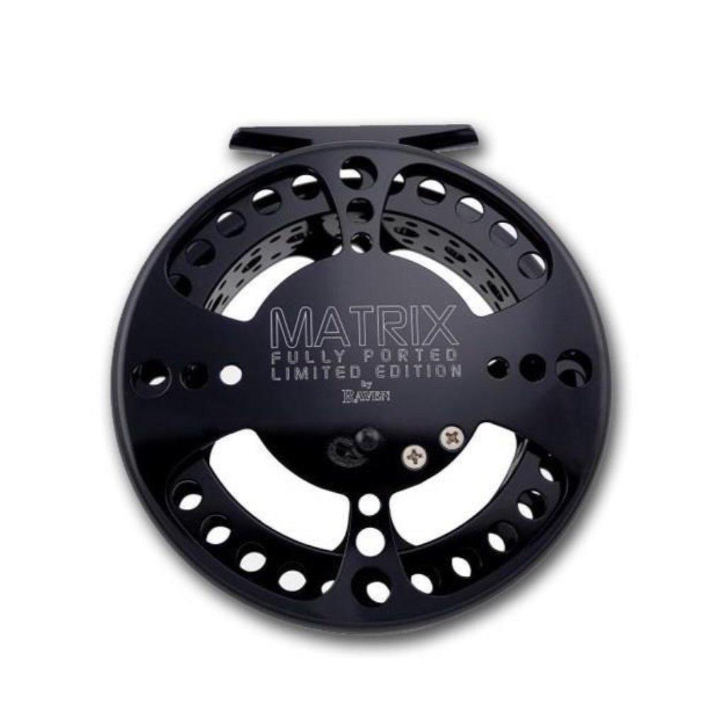 RAVEN, Raven Matrix Fully Ported Limited Edition Centerpin Reel