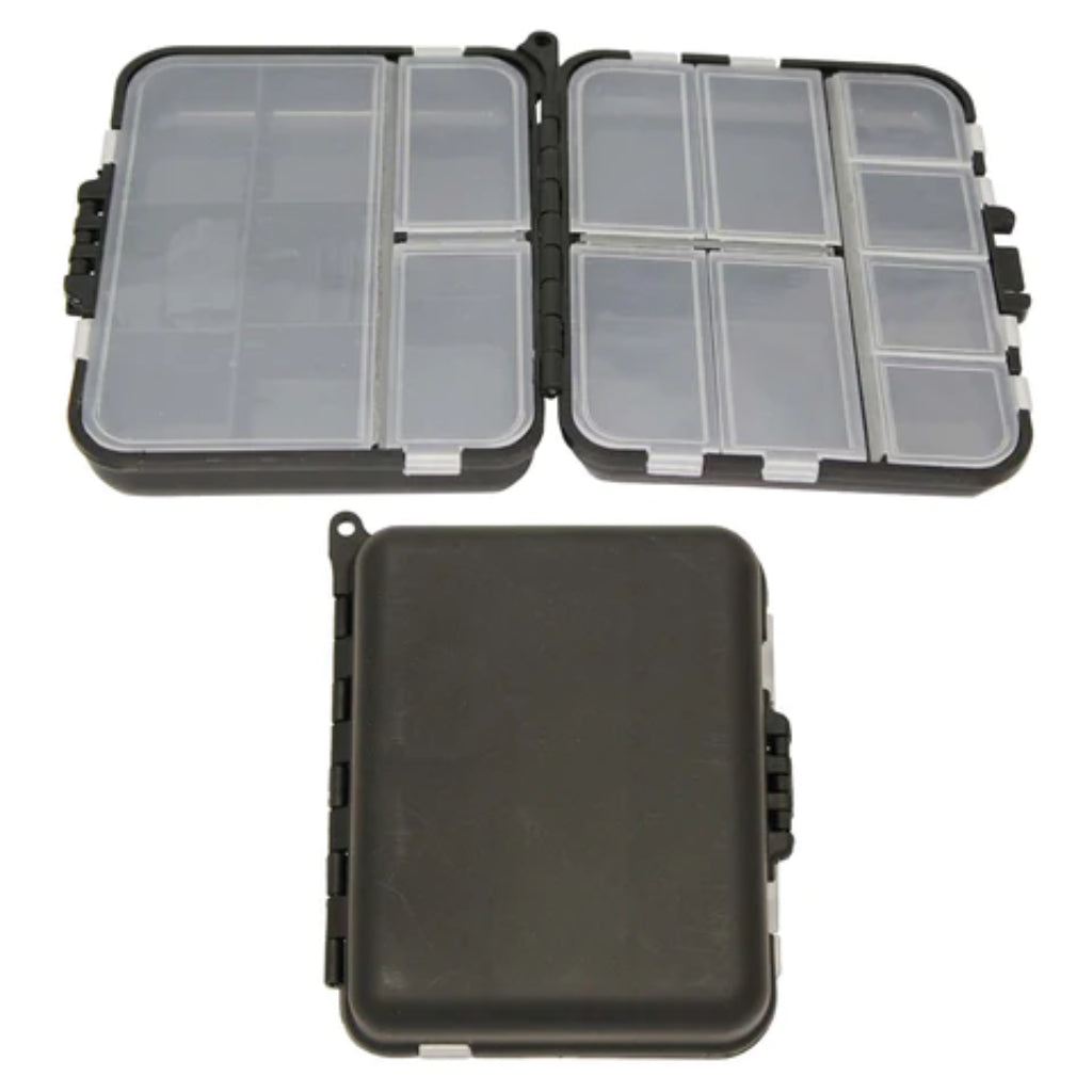 SHEFFIELD, Sheffield 12 Compartment Tackle Box - Black