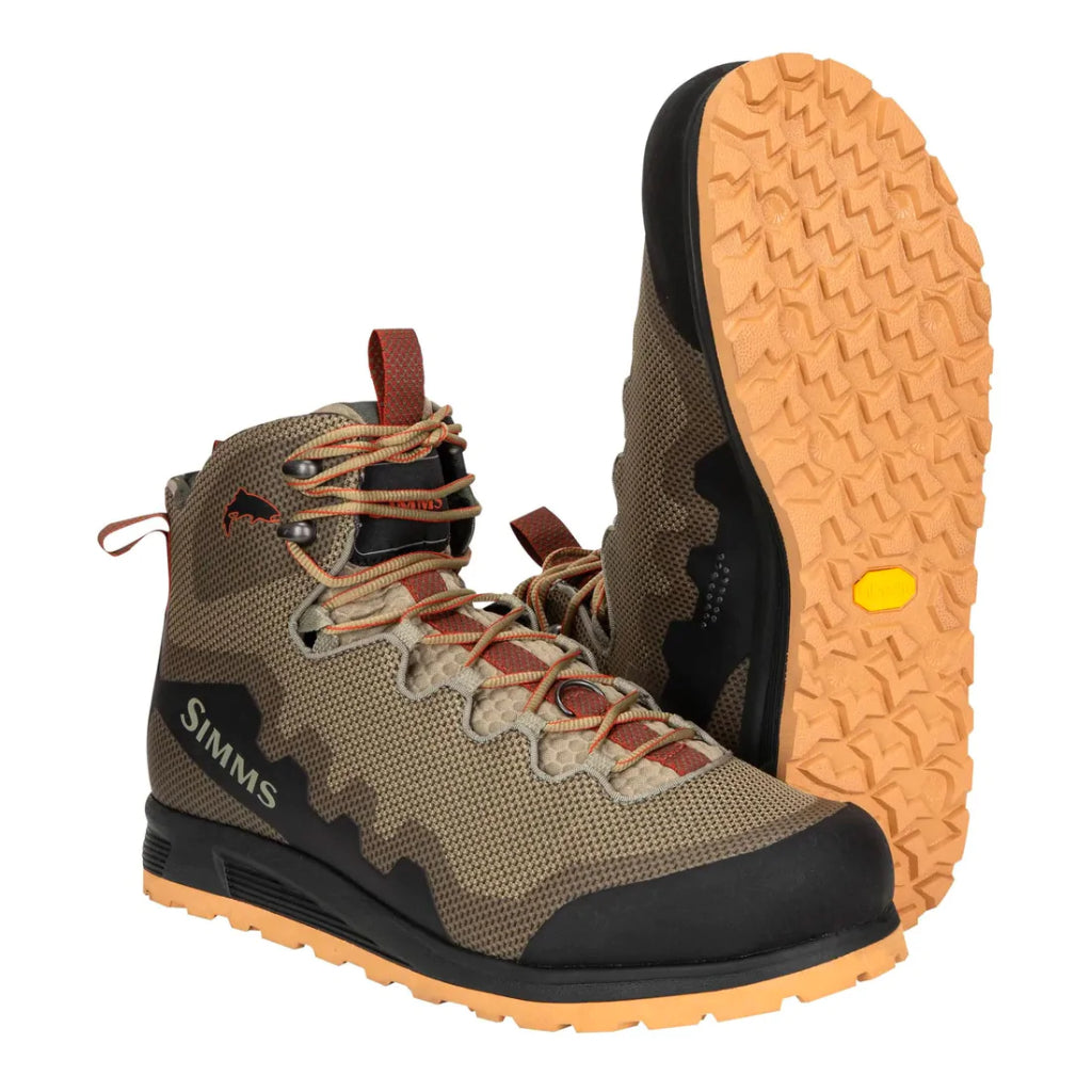 SIMMS, Simms Flyweight Dark Stone Wading Boot - Vibram Soles