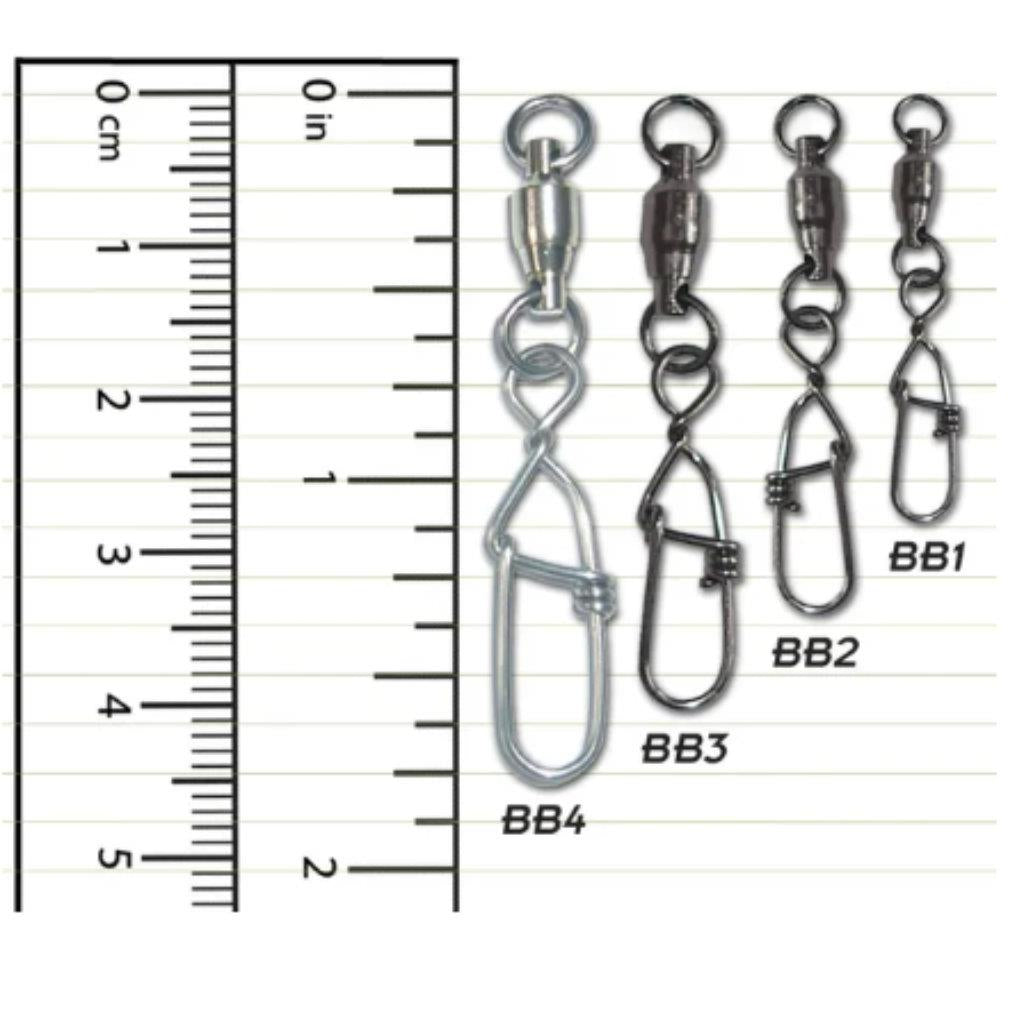 TORPEDO, Torpedo Ball Bearing Snap Swivels (10 Pack)