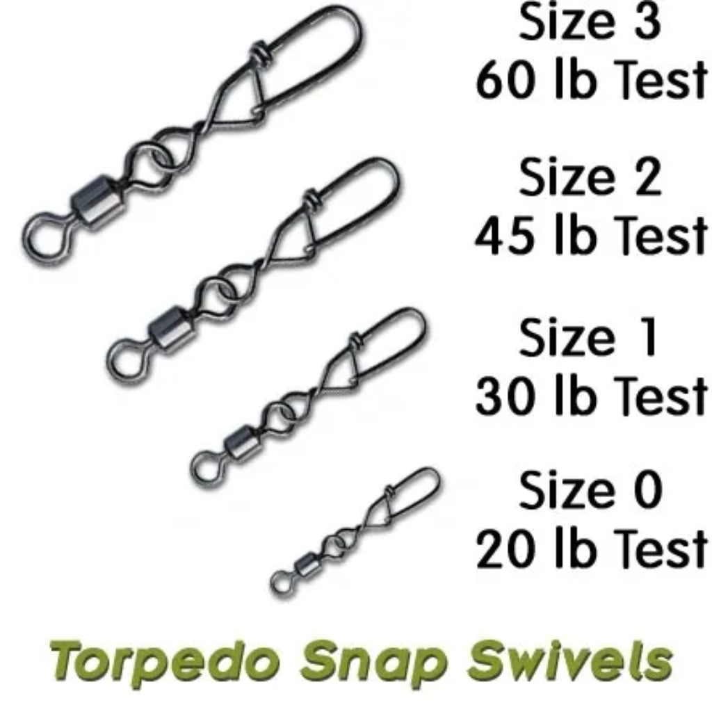 TORPEDO, Torpedo Snap Swivel