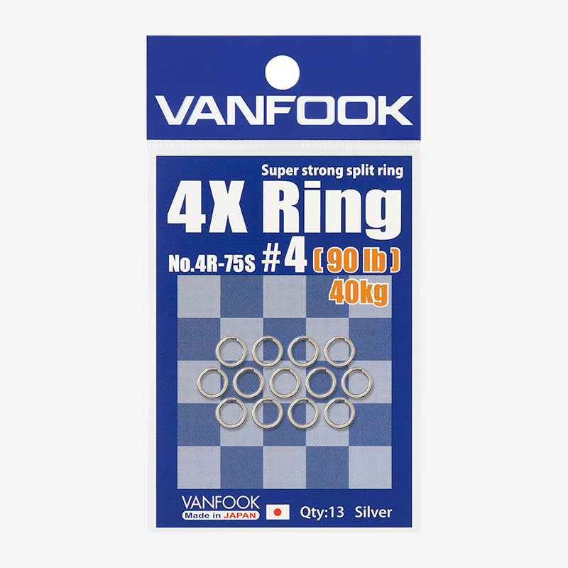 VANFOOK, VANFOOK 4X SPLIT RINGS